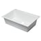 Alfi Brand White 33" Sgl Bowl Drop In Granite Composite Kitchen Sink AB3322DI-W - alternate 2